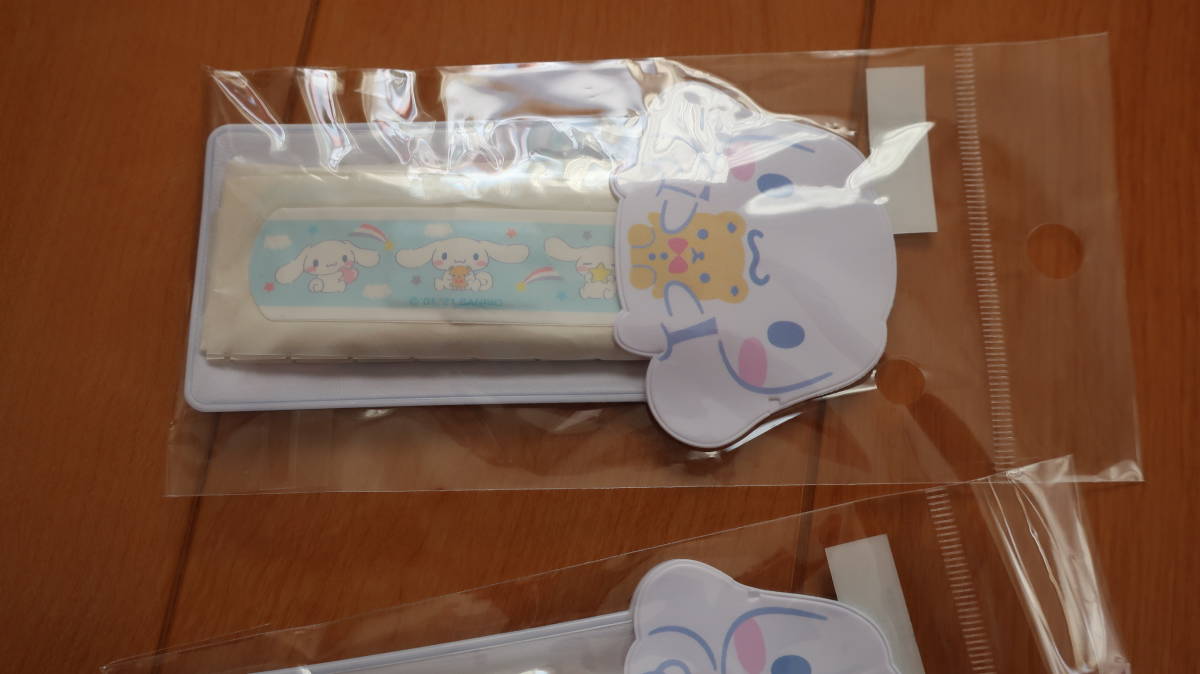  новый товар нераспечатанный [ Cinnamoroll Sanrio ] сделано в Японии в кейсе лейкопластырь .. похоже .. всего 2 пакет комплект использование временные ограничения 2026 год 6 месяц 