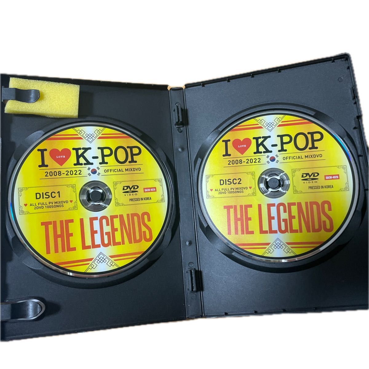 K-POP／2008－2022／OFFICIAL MIX DVD