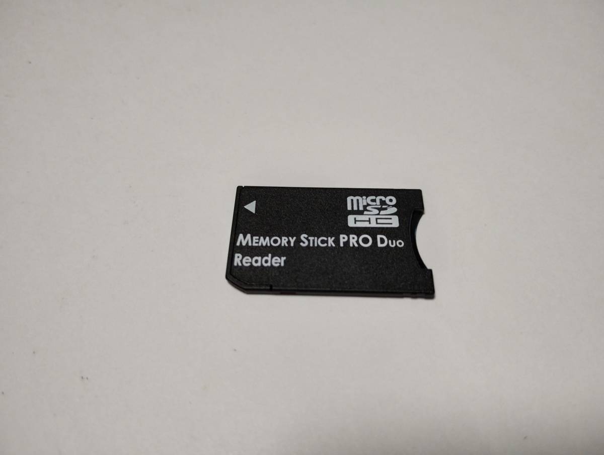 microSD→MSPD　変換アダプター　認識確認済み　メモリースティックプロデュオ　memory stick PRO duo microSD　PSP_画像1