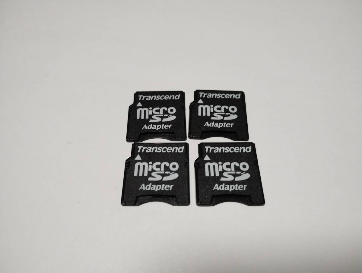 4 pieces set microSD-miniSD conversion adaptor Transcend awareness has confirmed memory card micro SD card MICRO mini SD card 