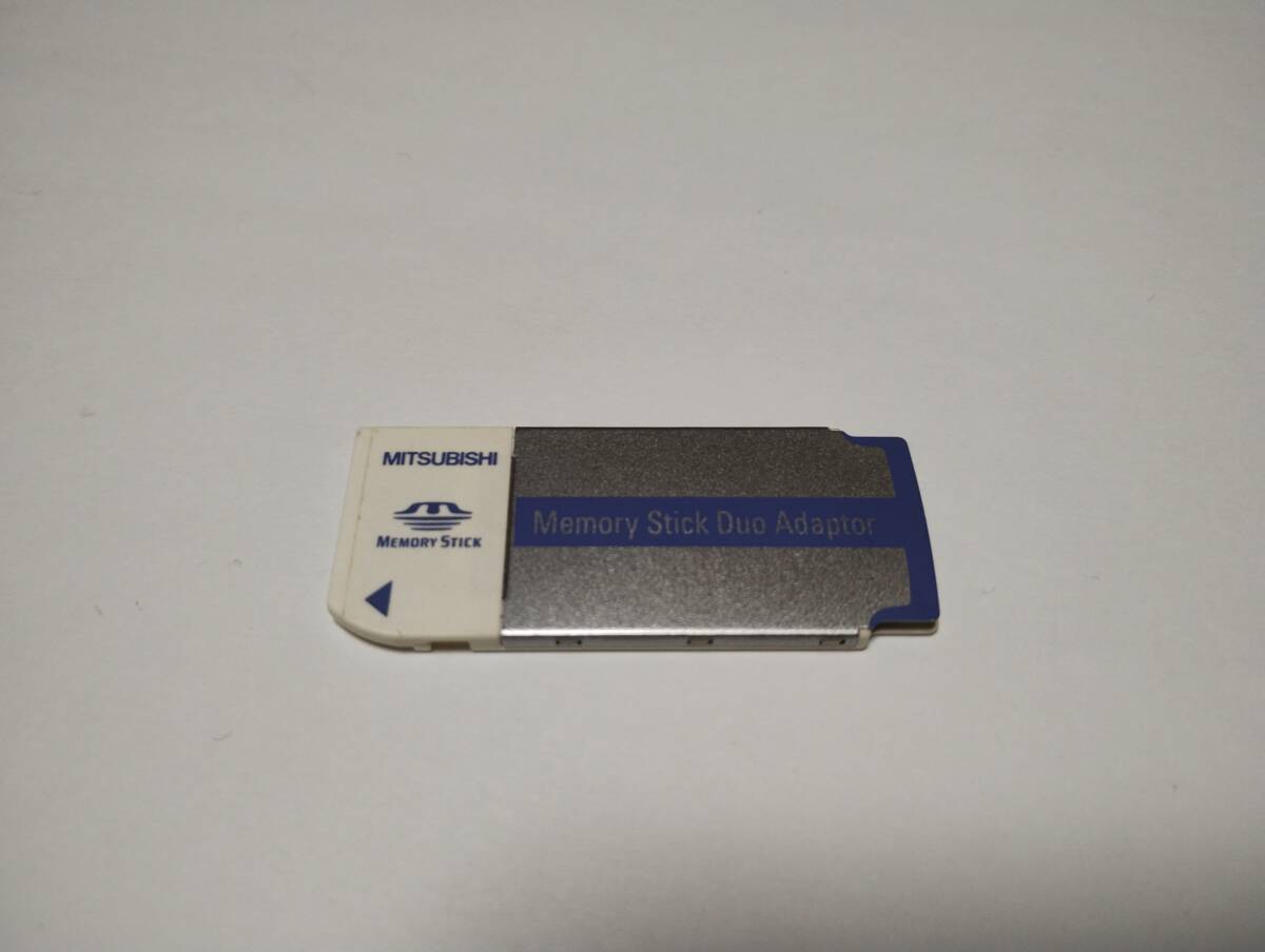 MSD→MS 変換アダプター　MITSUBISHI　Memory Stick Duo Adaptor 認識確認済み メモリーカード メモリースティック デュオ_画像1