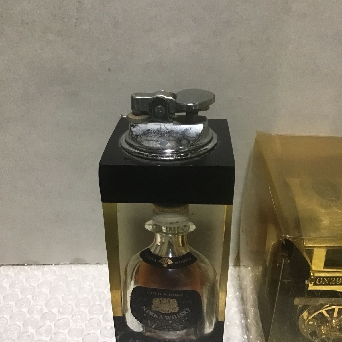 ニッカウイスキー 卓上ライターNIKKA ゴールドニッカ ニッカウイスキー 卓上ライターNIKKA ゴールドニッカ