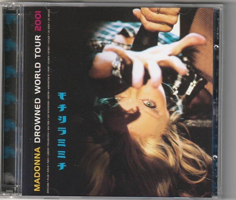 美盤　MADONNA　マドンナ　Drowned World Tour 2001　オフィシャル ビデオCD（Video CD）_画像3