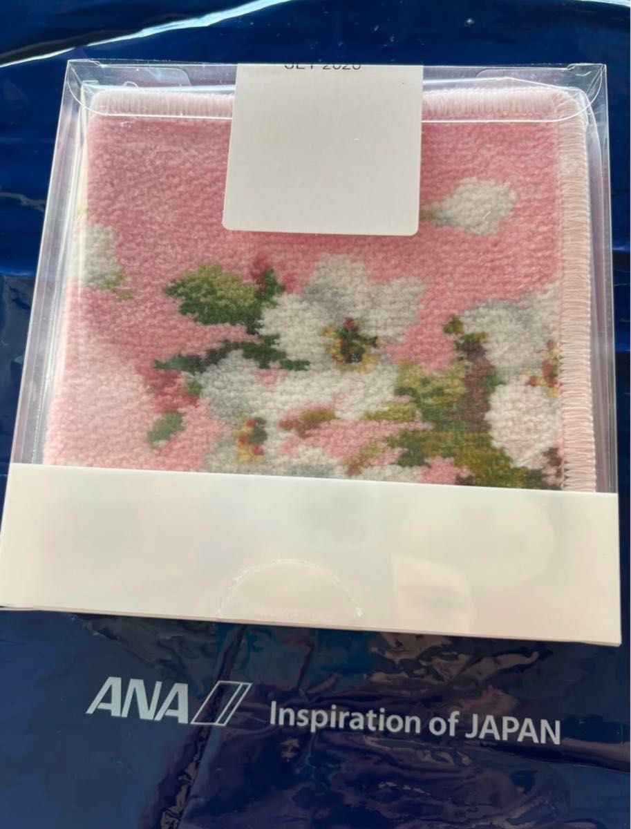 ANA国際線限定】ANA×フェイラー タオルハンカチ2枚セット桜-2/29 ANA国際線限定】ANA×フェイラー タオルハンカチ2枚セット桜-2/29