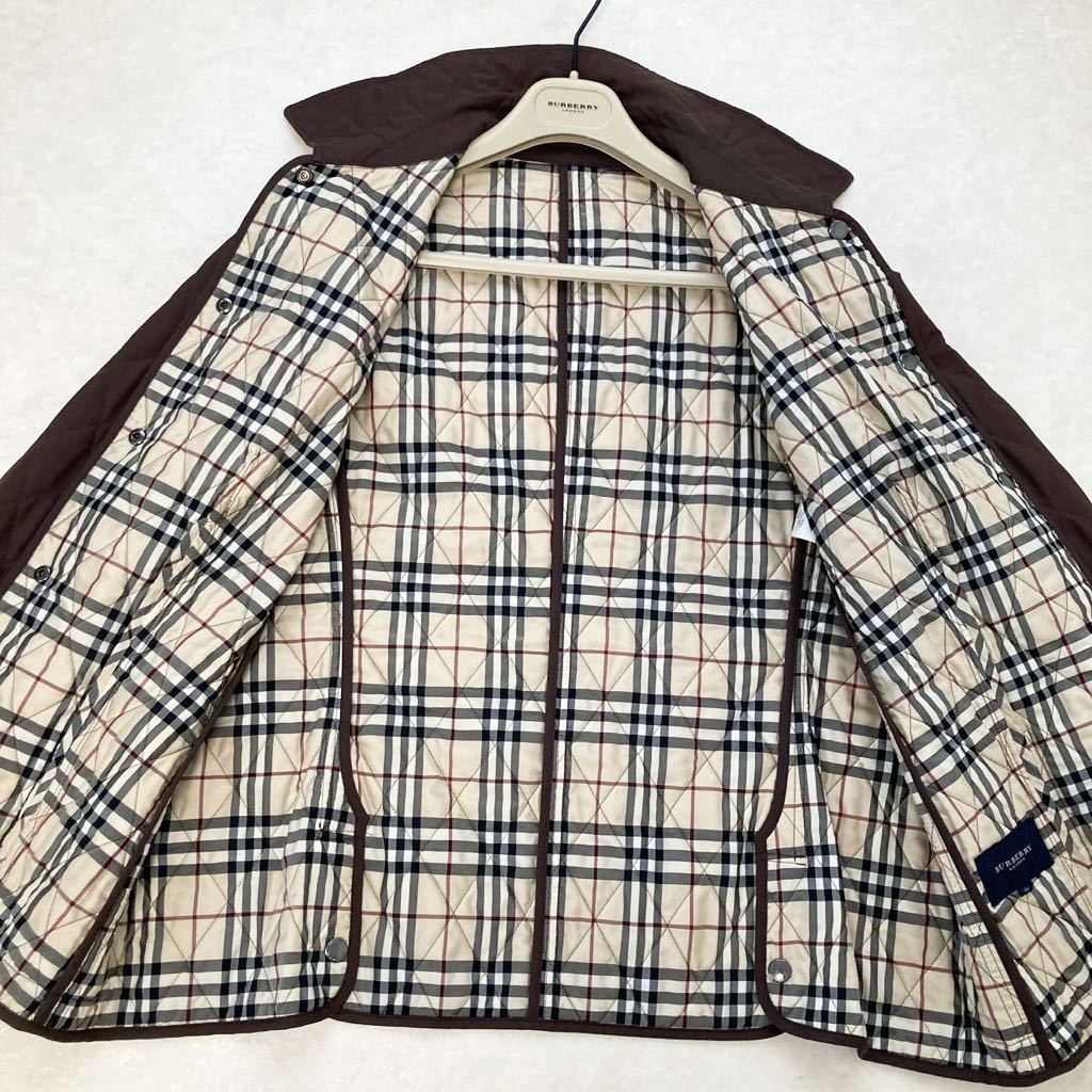 大きいサイズ◆バーバリー◆BURBERRY 46/15号/XL-3L 超軽量ウルトラライト☆中綿ダイヤモンドキルティングコート お花見 旅行 春アウター_画像7