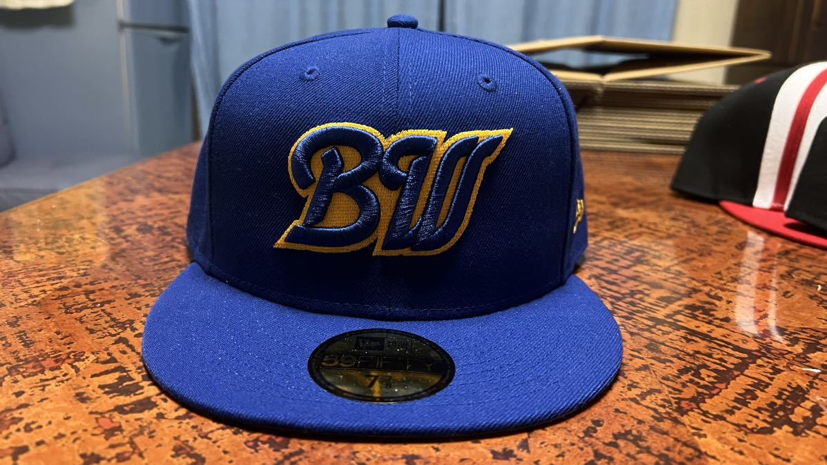 NEW ERA 59FIFTY NPBクラシック オリックス・ブルーウェーブ ライトロイヤル　7/78 62.5cm_画像1