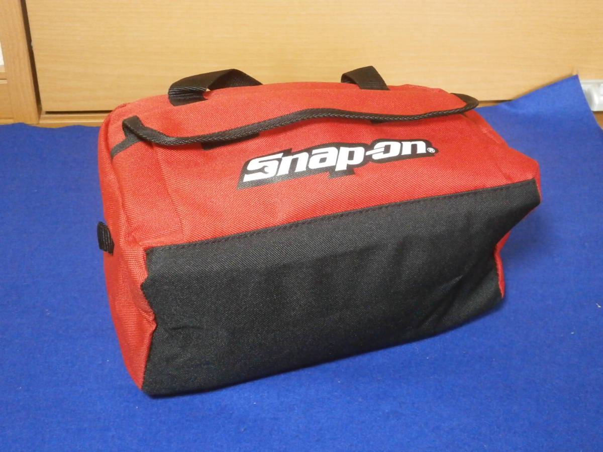 未使用 Snap-on スナップオン ツールバッグ 工具バッグ ボストンバッグ スポーツバッグ 携行バッグ レッド_画像5