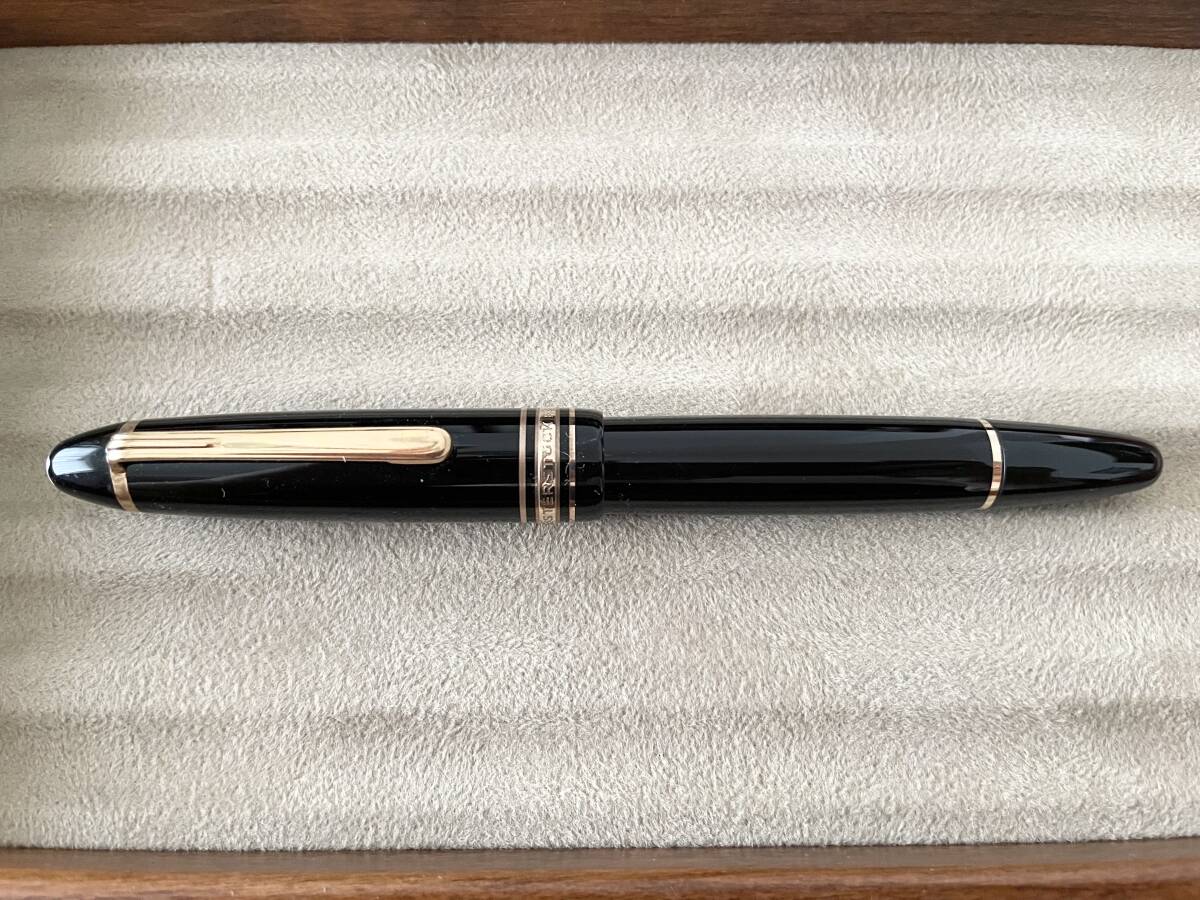 [J]【未使用/化粧箱】MONTBLANC meisterstck モンブラン マイスターシュティック 146 ブラック 14C585 全金色 検索:149 _画像6