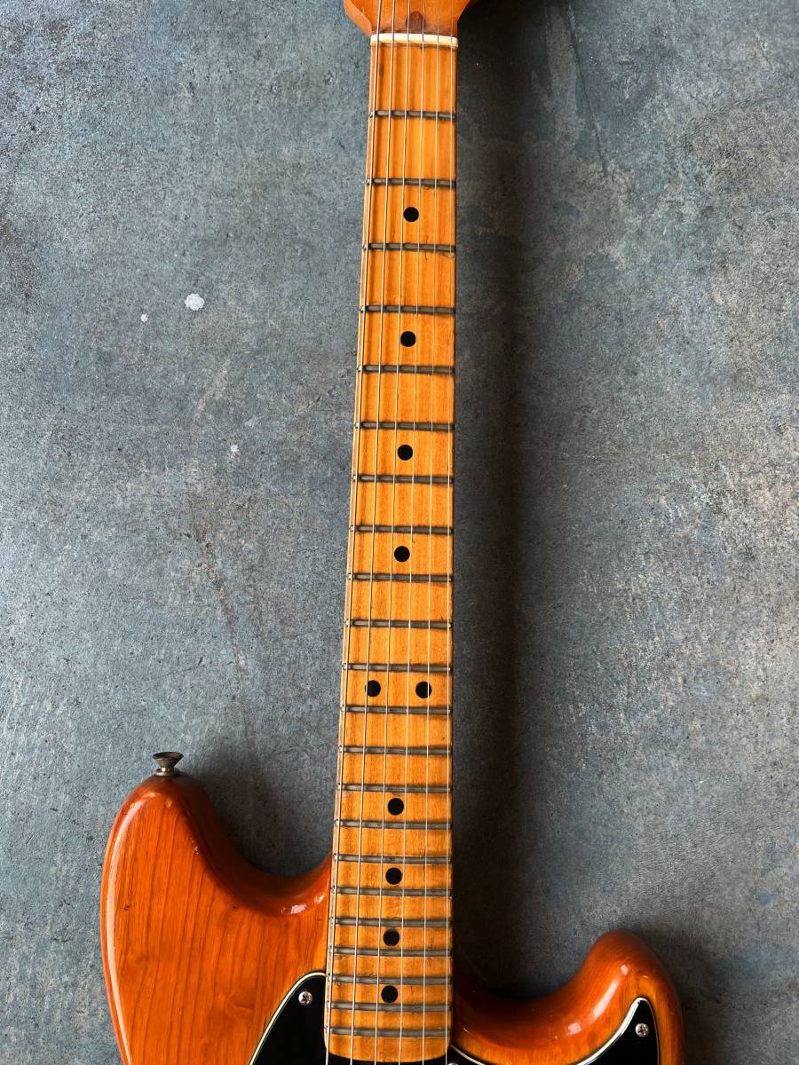 Fender USA 1977 Mustang - Natural / フェンダー ムスタング 1977年製 オリジナルHC付き ビンテージ_画像4