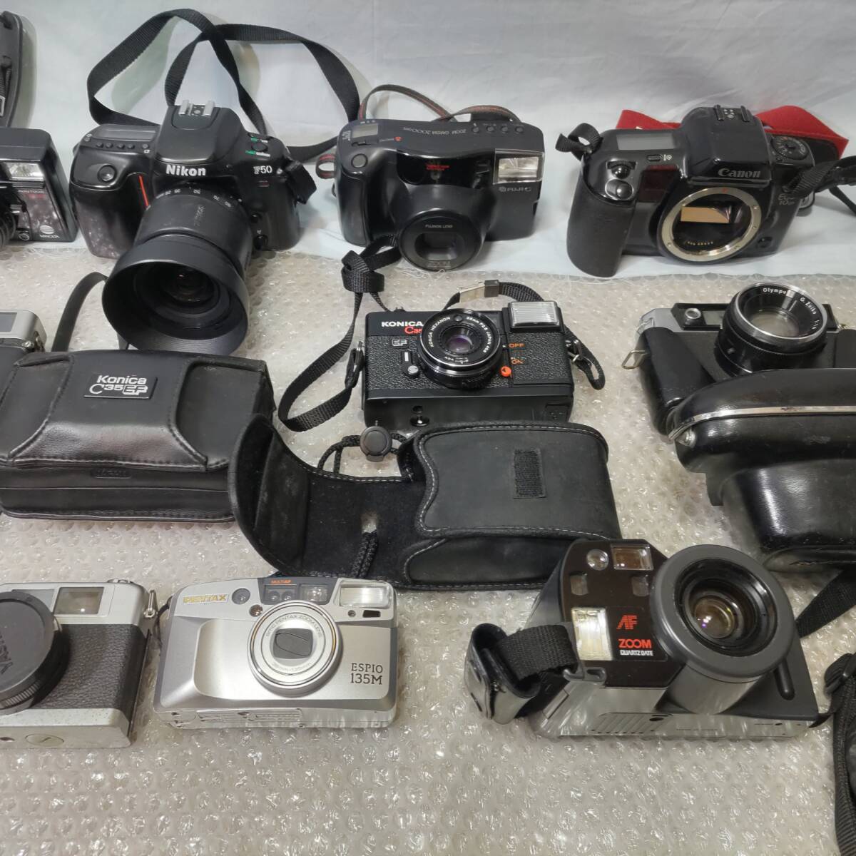 一眼レフカメラ・Canon・Nicon・YASICA・カメラ１５台　ジャンク　NO:422101_画像5