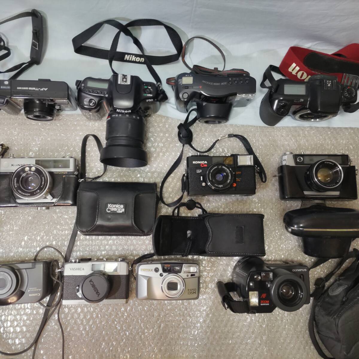 一眼レフカメラ・Canon・Nicon・YASICA・カメラ１５台　ジャンク　NO:422101_画像1