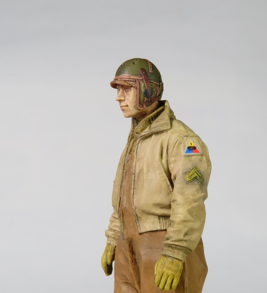 アメリカ戦車兵　1/35　ニットキャップ　レジンキットフィギュア塗装済み完成品一体_画像10