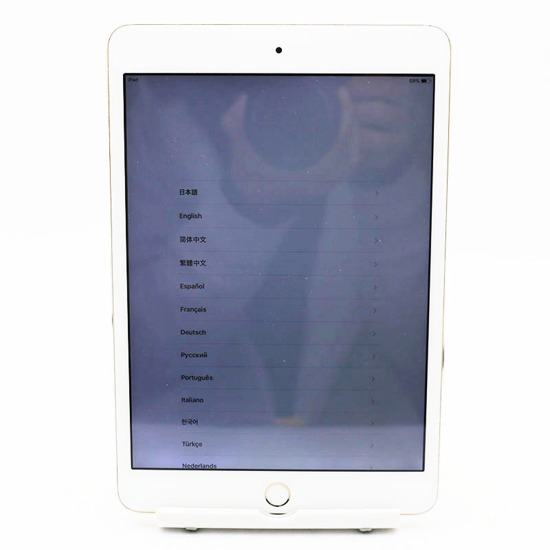 Apple iPad mini 第3世代 MGYK2J/A 128GB ゴールド 元箱あり 中古並品_画像1