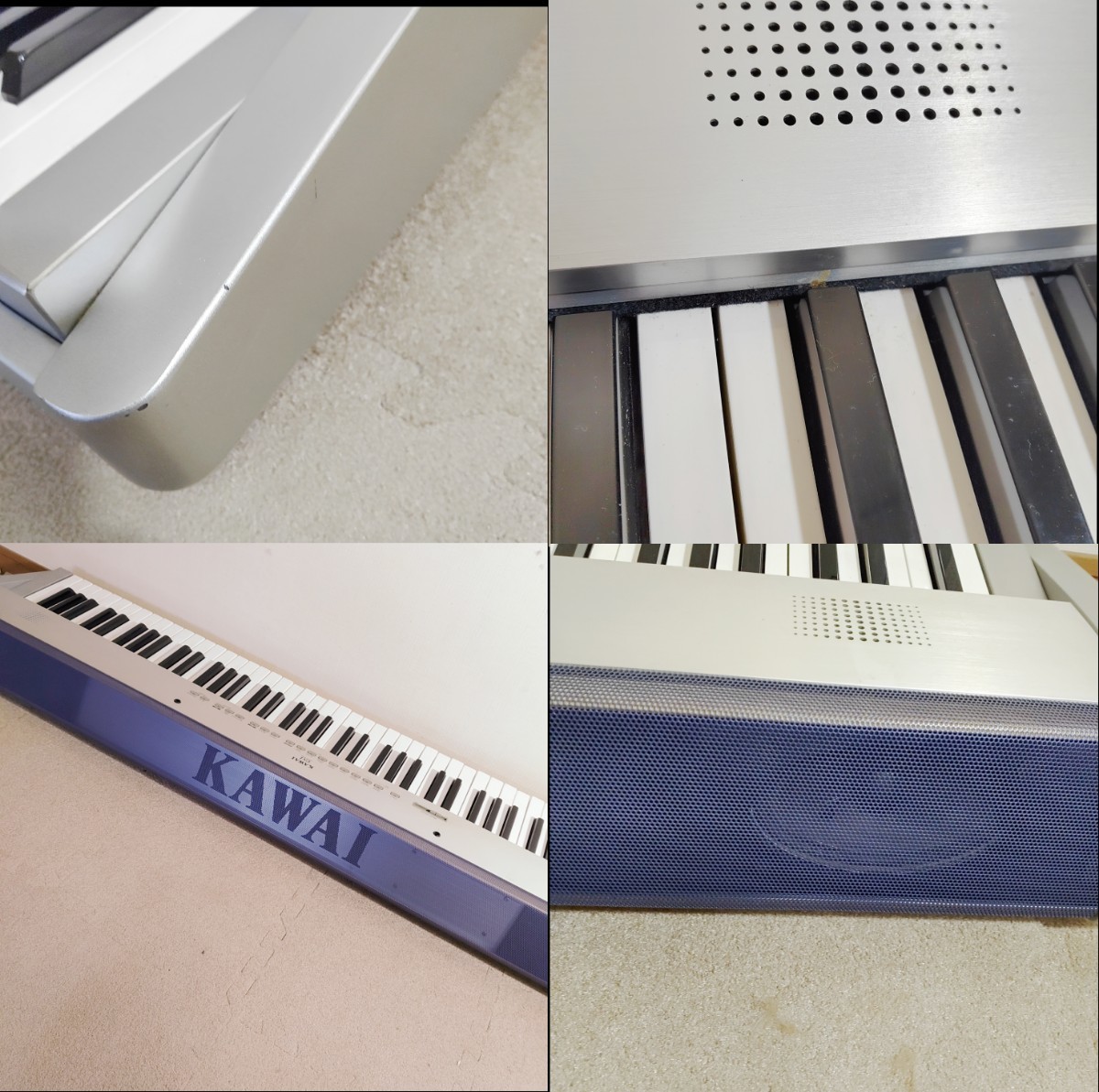 kawai カワイ デジタルピアノ 電子ピアノes-1 88鍵盤 譜面台 ペダル_画像4