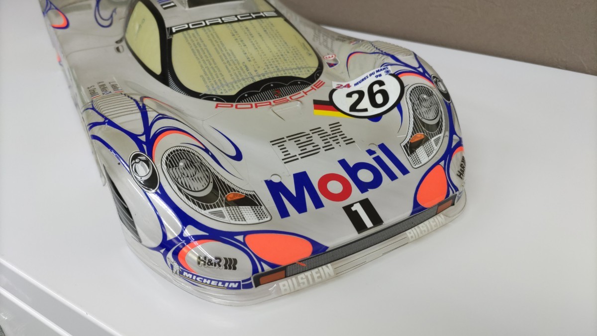 希少★タミヤ★1/10RC★ポルシェ★PORSCHE★911GT1★98LM WINNER★ラジコン★ボディ★ITEM50826★未塗装_画像10