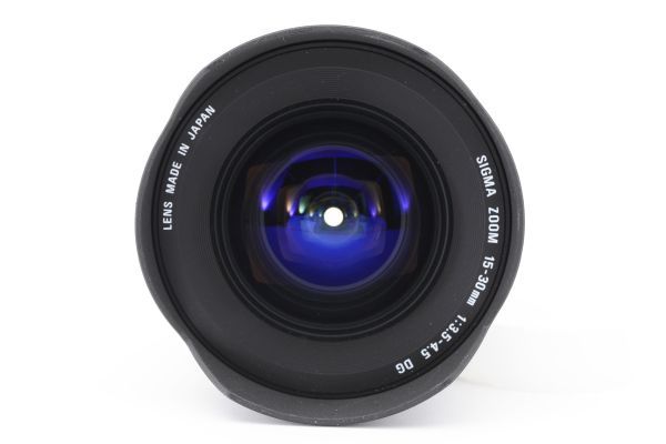 完動良品 Sigma AF 15-30mm F3.5-4.5 DG EX Aspherical Ultra Wide Zoom Lens 超広角 ズームレンズ シグマ キヤノン Canon EF Mount #2294_画像2