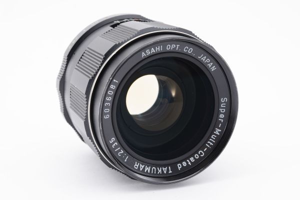 完動美品 Asahi Pentax Smc Super-Multi-Coated Takumar 35mm F2 MF Wide Lens 大口径 単焦点 広角 レンズ アサヒ ペンタックス M42 #301_画像3