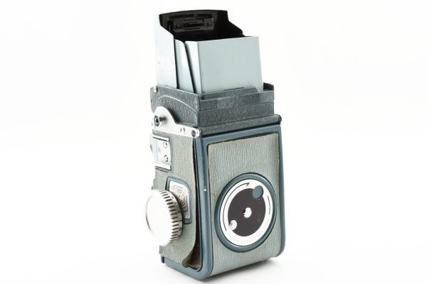 シャッター全速OK Minolta Miniflex Twin-Lens Reflex TLR Film Camera 二眼レフ フィルムカメラ / ミノルタ ミニフレックス 良品 #3995_画像9