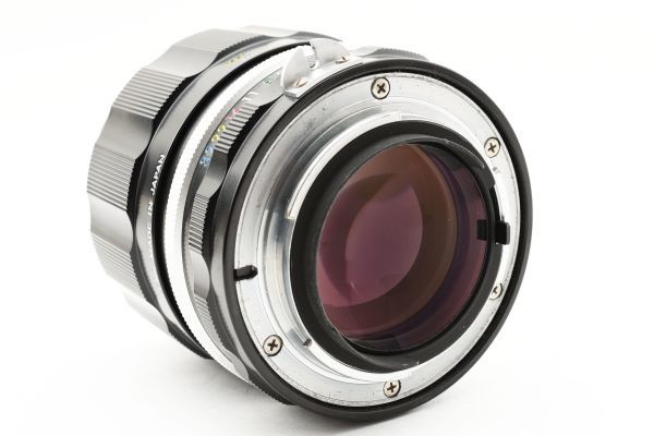 完動良品 Nikon NIkkor-P C Auto 105mm F2.5 MF Lens 大口径 単焦点 中望遠 レンズ / ニコン F MFフィルム一眼レフ用交換レンズ ※1 #6606_画像6