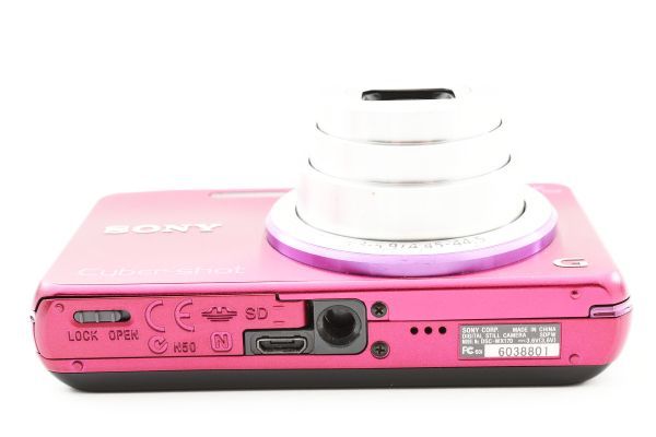 元箱付 Sony Cyber-shot DSC-WX170 Compact Digital Camera ピンク コンパクトデジタルカメラ ソニー サイバーショット 動作確認済 #6614_画像5