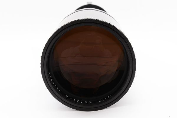 実用完動品 Leica TELYT 400mm F5 Viso L39 Screw Mount MF Tele Lens 単焦点 超望遠 レンズ ライカ テリート ビゾ フード組込式 ※1 #8752_画像2