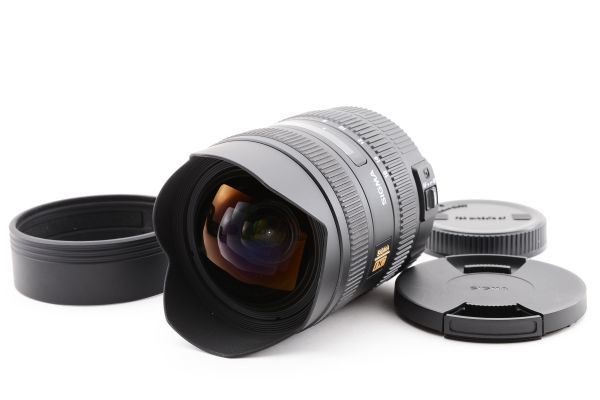完動良品 Sigma 8-16mm F4.5-5.6 DC HSM AF Ultra Wide Lens 超広角 ズームレンズ / シグマ ソニー ミノルタ Sony Minolta α A APS-C #762