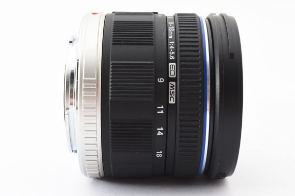 完動美品 Olympus M.Zuiko Digital ED 9-18mm F4-5.6 Wide Zoom Lens 超広角 ズームレンズ / オリンパス マイクロフォーサーズ M4/3 #5582_画像7