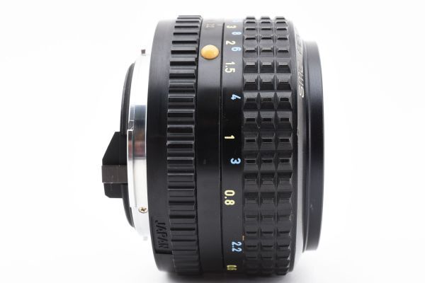 完動美品 Pentax Smc Pentax-A 50mm F1.4 MF Standard Lens 大口径 単焦点 標準 レンズ / ペンタックス K Mount ボケ味抜群 銘玉 #8609_画像7