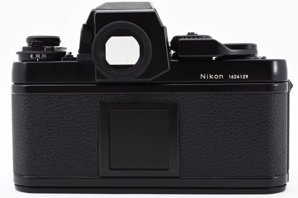 完動美品 Nikon F3HP Black Body MF SLR Film Camera ハイアイポイント ボディ MF一眼レフ フィルムカメラ ニコン F3 HP SN:162**** #8613_画像5