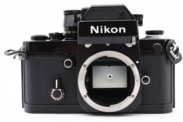 完動美品 Nikon F2 Photomic SB Black Body MF SLR Film Camera フォトミック ボディ MF一眼レフ フィルムカメラ ニコン 772万番 希少 #614_画像3
