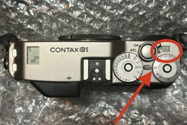 完動良品 Contax G1 Body AF Range Finder Film Camera ROM未改造 ボディ レンジファインダー フィルムカメラ コンタックス G Mount #8608の画像8