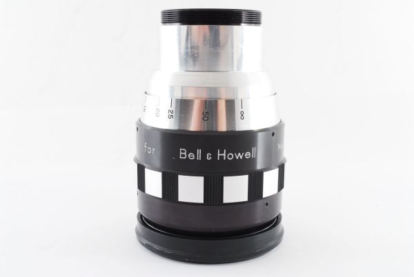 ※珍品 希少銘玉 Bell&Howell Anamorphic Lens レンズ / ベル＆ハウエル アナモルフィック ベルハウエル 動作OK 映画 制作機器 #9557の画像8