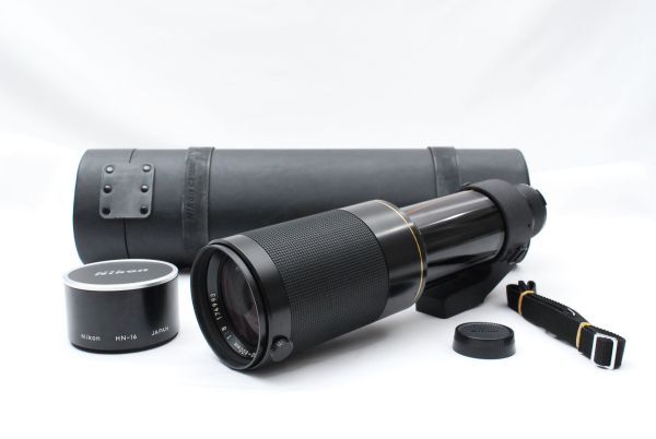 超希少銘玉 Nikon Ai-S Zoom-Nikkor * ED 180-600mm F8 MF Tele Zoom Lens 超望遠 ズームレンズ ニコン F 完動良品 専用ケース付 #8631の画像1