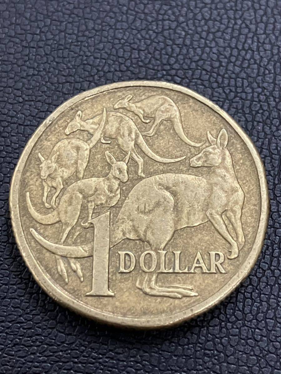 オーストラリア 1ドル 硬貨 外国コイン AUSTRALIA 1DOLLAR カンガルー 1984年の画像2
