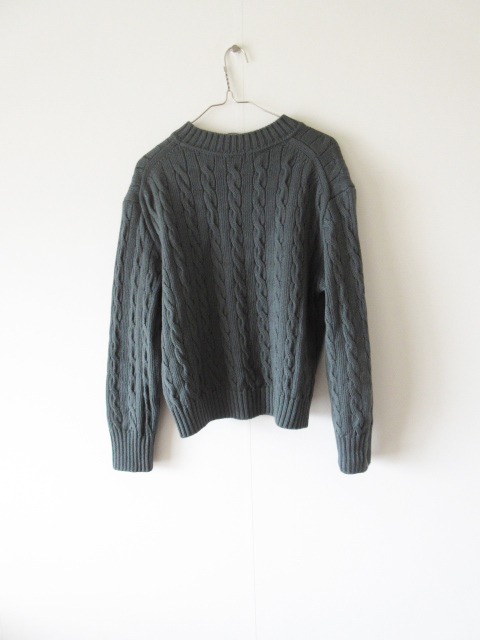 2021AW MARGARET HOWELL / ... 578-1263011 SOFT WOOL II D.GREEN / ... превышать  ...  вязаный  