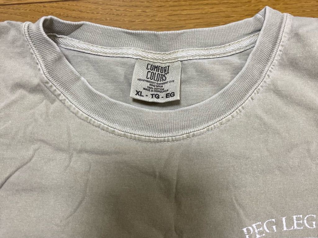 送料無料■COMFORT COLORS 半袖 Tシャツ サイズ XL USA古着 バクプリ バックプリント タコ_画像2