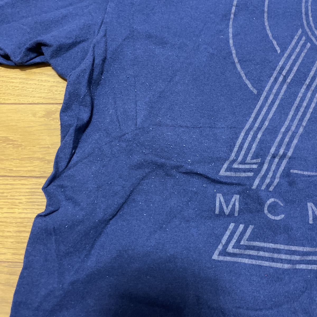 送料無料■VFIFTHSUN ネイビー MCMXCVIII bear コットン 半袖 Tシャツ サイズ 2XL USA古着_画像3