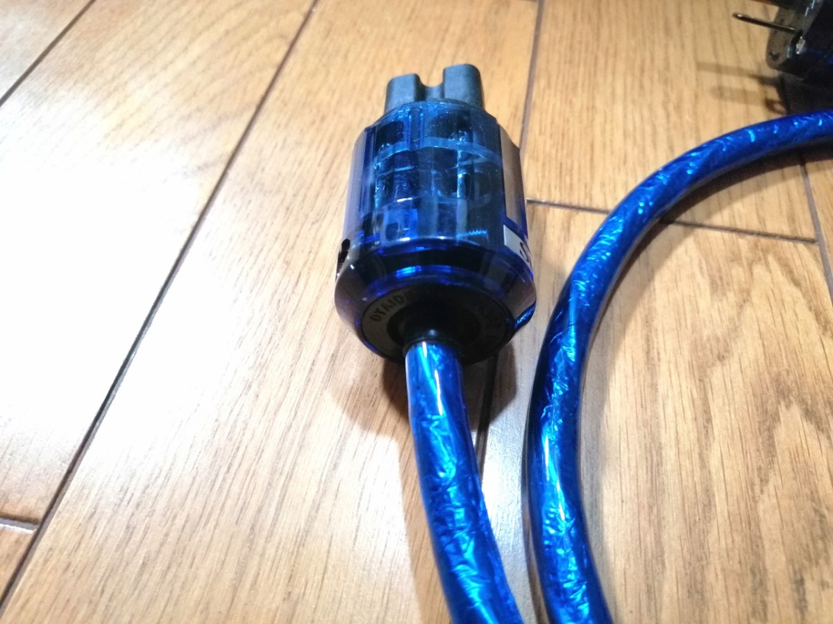 美品 zonotone OPC-2.5 oyaide OY-ON1 約約1.2m 電源ケーブル_画像6