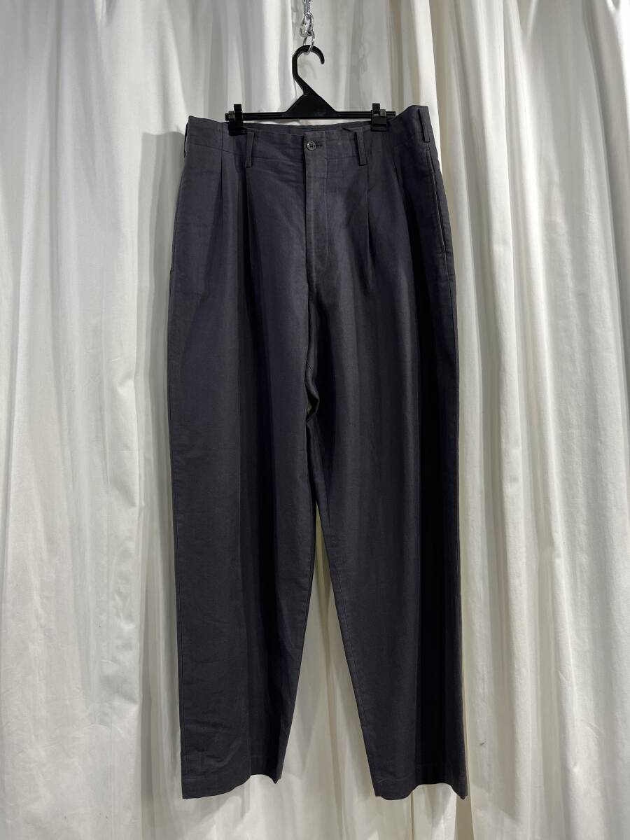 2000SS yohji yamamoto pour homme 2タックワイドパンツ（HB-P50-066）