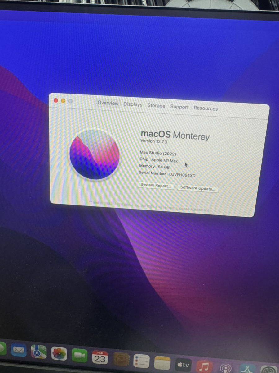 美品 Apple Mac Studio 2022 M1 Max/64GB/SSD 512GB 元箱あり 22 美品 Apple Mac Studio 2022 M1 Max/64GB/SSD 512GB 元箱あり 22