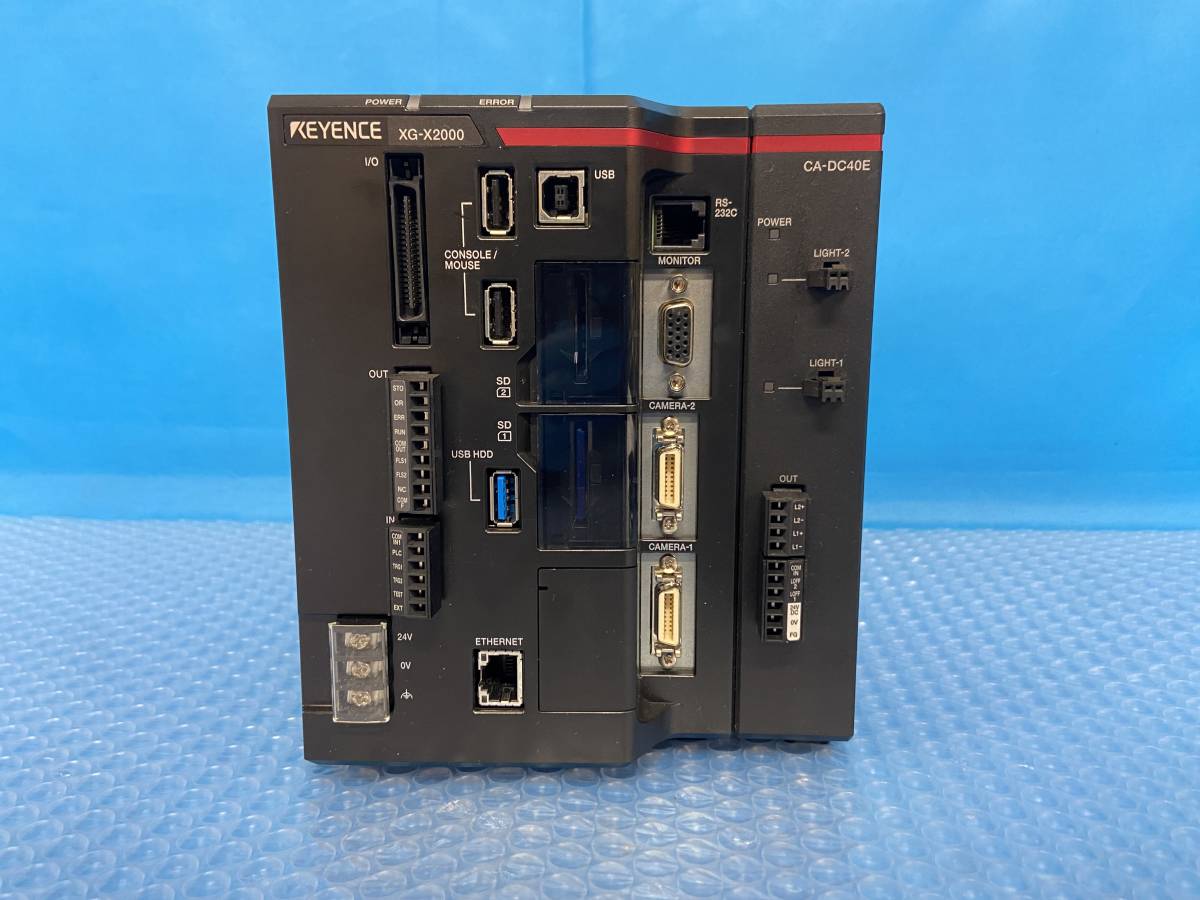 JH1000 KEYENCE キーエンス XG-X2000 CA-DC40E 画像処理システム JH1000 KEYENCE キーエンス XG-X2000 CA-DC40E 画像処理システム