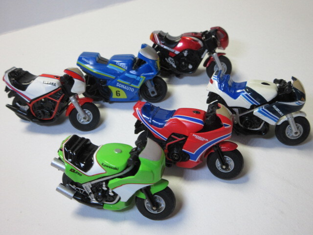 チョロバイ　6台　RZ250R　KR250　VT250F　XJ400Z　RG250γ/ガンマ　YZR500　YAMAHA Kawasaki HONDA SUZUKI ヤマハ カワサキ ホンダ スズキ_画像10