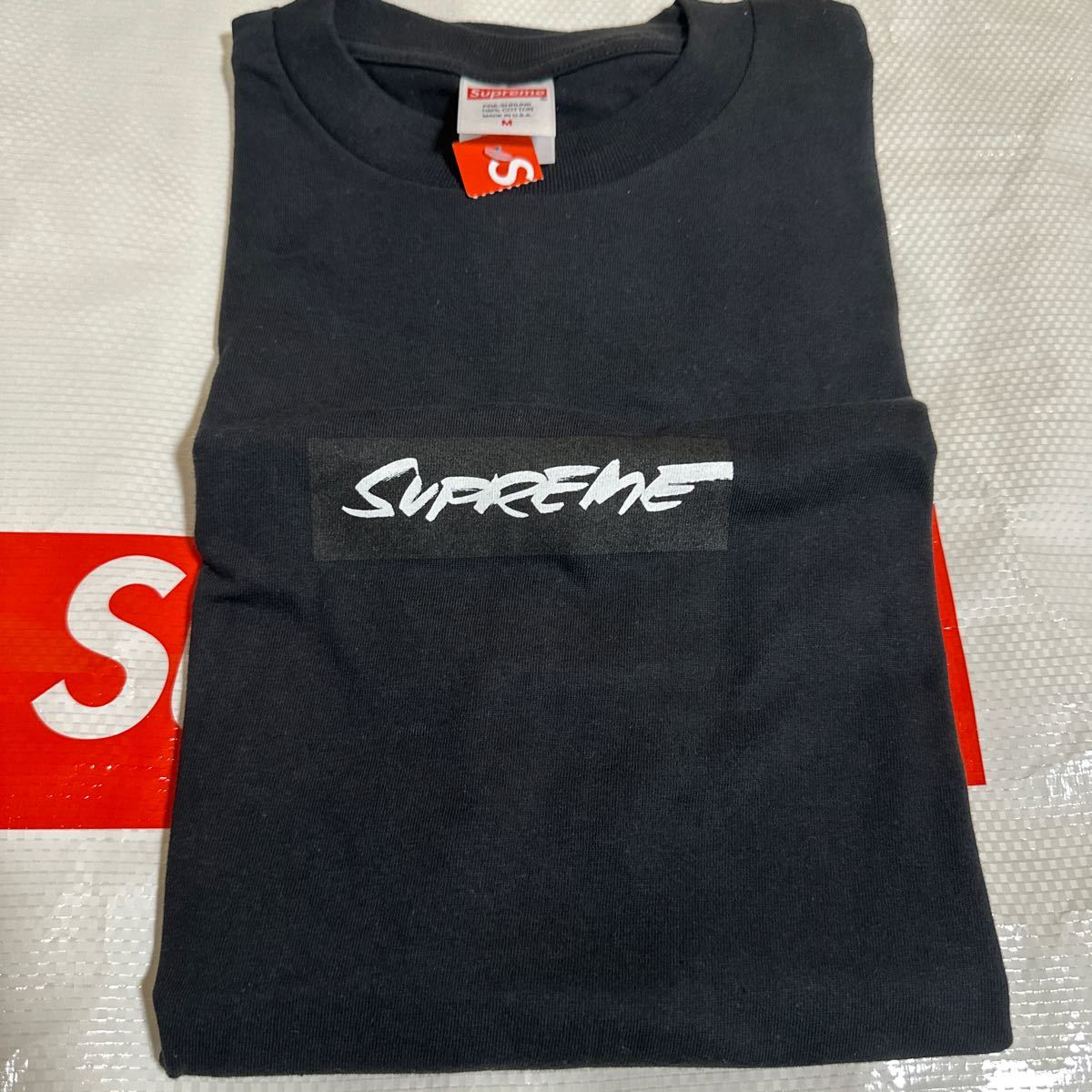 新品】 24SS M Supreme Futura Box Logo Tee Black ステッカー 新品】 24SS M Supreme Futura Box Logo Tee Black ステッカー