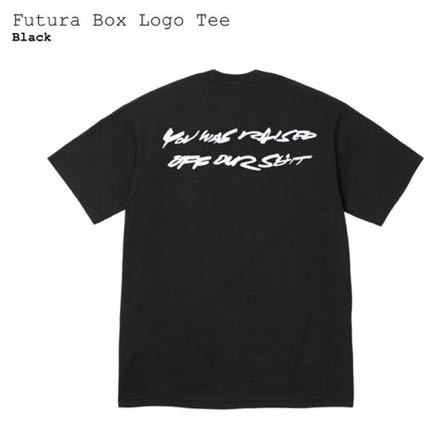 新品】 24SS M Supreme Futura Box Logo Tee Black ステッカー 新品】 24SS M Supreme Futura Box Logo Tee Black ステッカー