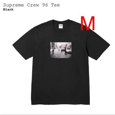 【新品】 24SS M Supreme Crew 96 Tee Black シュプリーム クルー 96 Tシャツ ブラック 黒