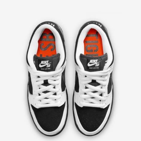 【新品】27cm TIGHTBOOTH Nike SB Dunk Low Pro QS Black and White タイトブース ナイキ SB ダンク ロー プロ ブラック アンド ホワイト_画像4