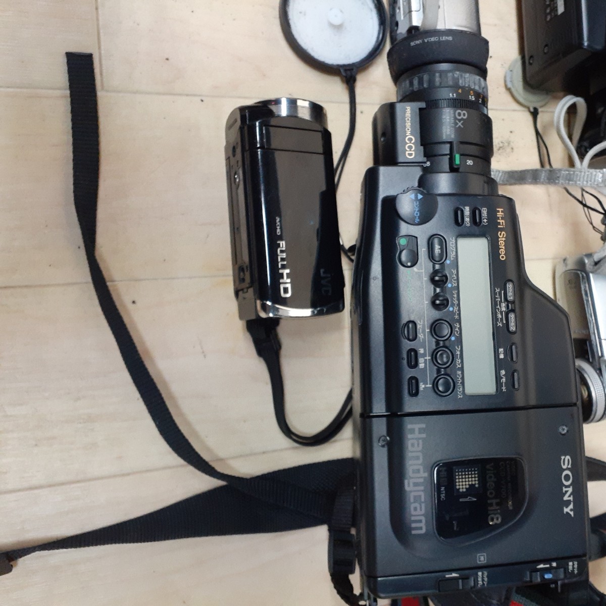 □ジャンク□ ビデオカメラ デジタルビデオカメラ まとめセット SONY JVC ナショナル Panasonic 等 x5_画像3