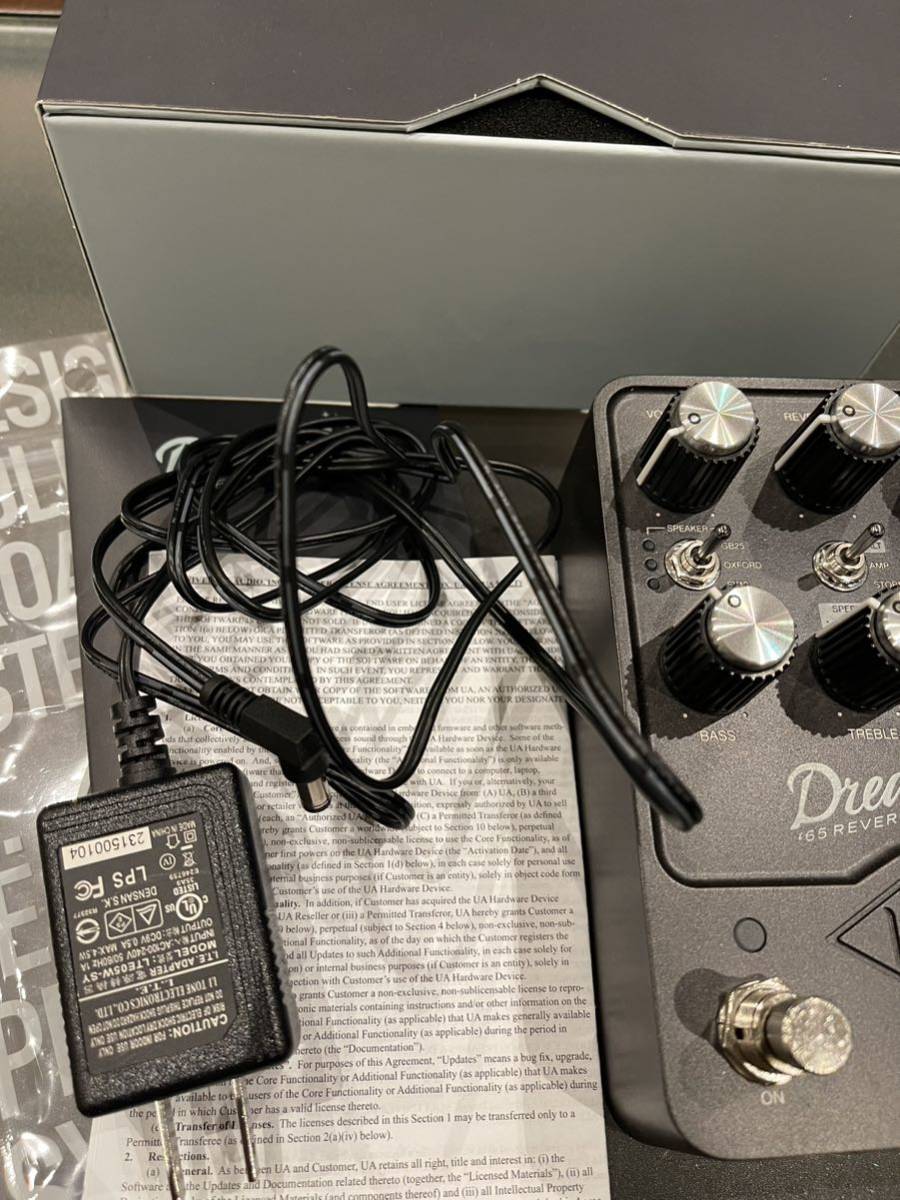 新品同様品】Universal Audio UAFX Dream 65 Reverb Amplifier 新品同様品】Universal Audio UAFX Dream 65 Reverb Amplifier