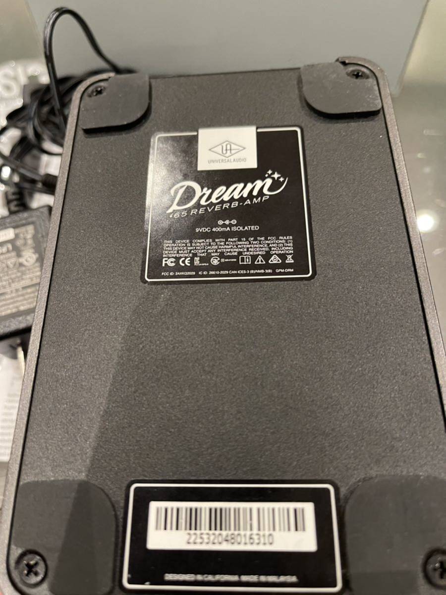 新品同様品】Universal Audio UAFX Dream 65 Reverb Amplifier 新品同様品】Universal Audio UAFX Dream 65 Reverb Amplifier