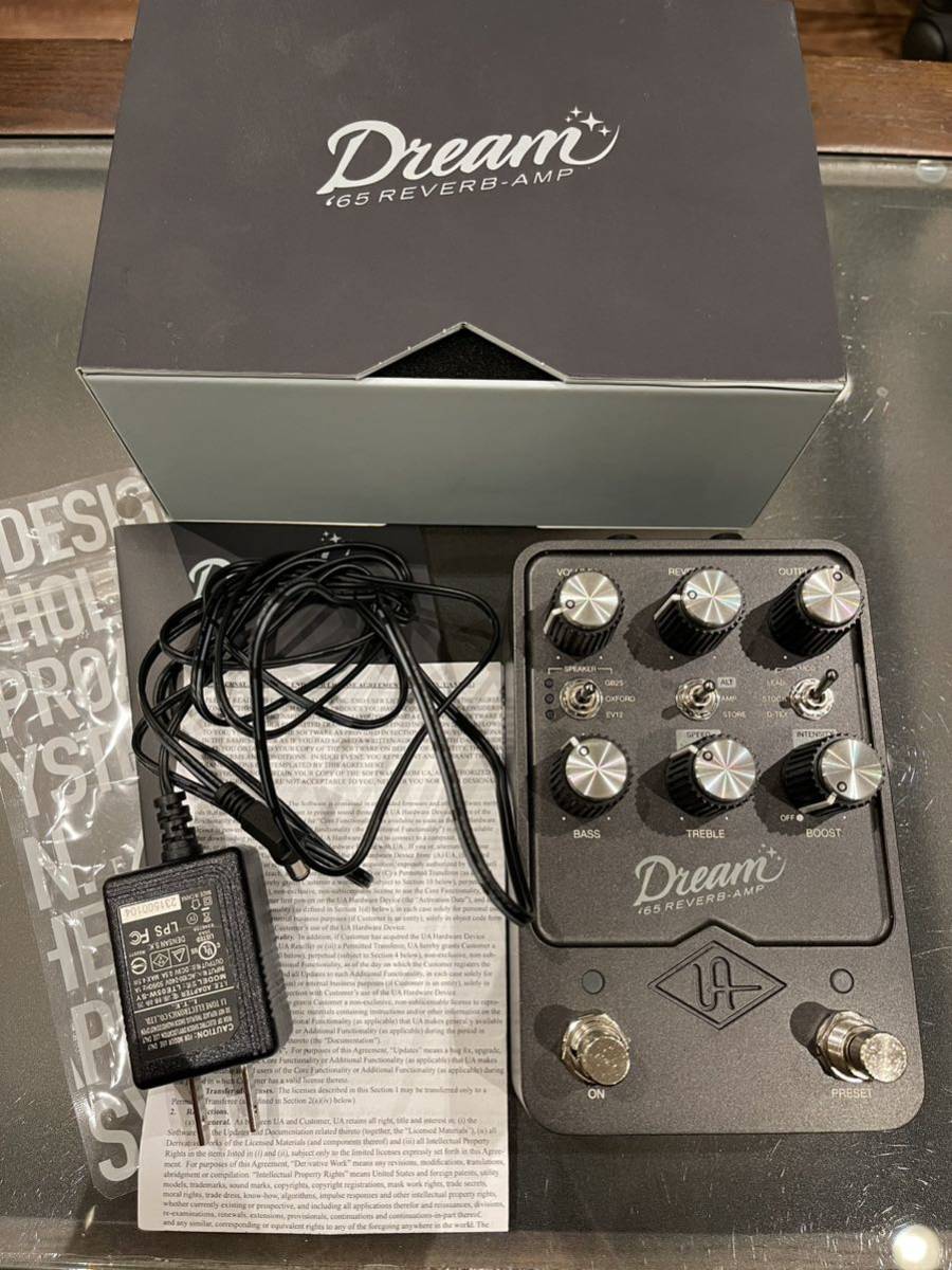 新品同様品】Universal Audio UAFX Dream 65 Reverb Amplifier 新品同様品】Universal Audio UAFX Dream 65 Reverb Amplifier